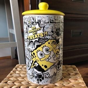 SpongeBob: “Peek-A-Boo” Treat Jar  10”x5”